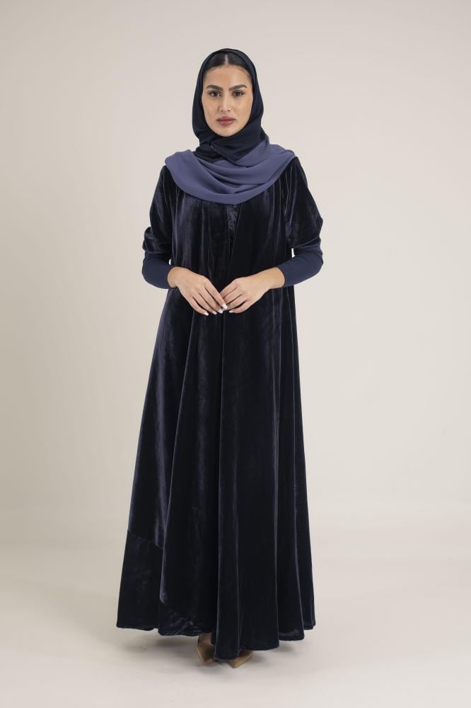 NO.91 Navy Velvet x Stretch