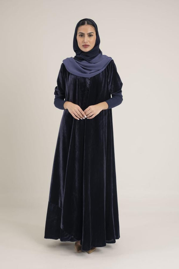 NO.91 Navy Velvet x Stretch