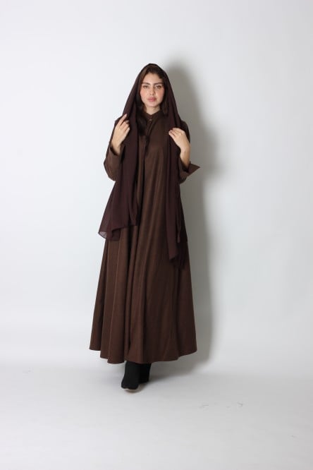 NO.81 DARK BROWN BROADCLOTH