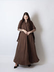 NO.83 BROWN SILK X STRETCH